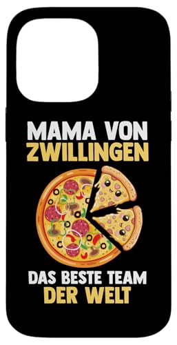 Mama Und Zwillinge Pizza Hülle für iPhone 14 Pro Max von Mutter Zwillingsmama Muttertag Zwillinge