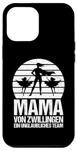 Superhelden Mama Und Zwillinge Hülle für iPhone 12 Pro Max von Mutter Zwillingsmama Muttertag Zwillinge