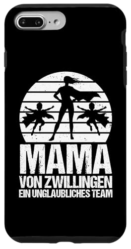 Superhelden Mama Und Zwillinge Hülle für iPhone 7 Plus/8 Plus Superhelden Mama Und Zwillinge Hülle für iPhone 7 Plus/8 Plus von Mutter Zwillingsmama Muttertag Zwillinge