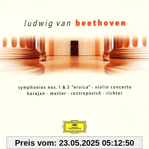 Panorama - Beethoven (Sinfonien Nr. 1, 3, Violinkonzert, Violoncellosonate) von Mutter