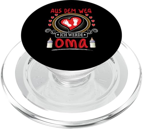 Aus dem Weg ich werde Oma Schwangerschafts Ankündigung Baby PopSockets PopGrip für MagSafe Aus dem Weg ich werde Oma Schwangerschafts Ankündigung Baby PopSockets PopGrip für MagSafe von Muttertagsgeschenk für Damen Geburtstagsgeschenk