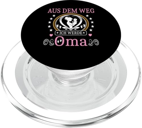 Aus dem Weg ich werde Oma Schwangerschafts Ankündigung Baby PopSockets PopGrip für MagSafe Aus dem Weg ich werde Oma Schwangerschafts Ankündigung Baby PopSockets PopGrip für MagSafe von Muttertagsgeschenk für Damen Geburtstagsgeschenk