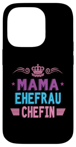 Beste Mama Ehefrau Chefin Lustig Muttertag Geschenkidee Frau Hülle für iPhone 14 Pro Beste Mama Ehefrau Chefin Lustig Muttertag Geschenkidee Frau Hülle für iPhone 14 Pro von Muttertagsgeschenk für Damen Geburtstagsgeschenk