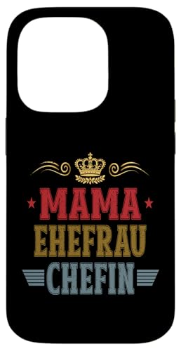 Beste Mama Ehefrau Chefin Lustig Muttertag Geschenkidee Frau Hülle für iPhone 14 Pro Beste Mama Ehefrau Chefin Lustig Muttertag Geschenkidee Frau Hülle für iPhone 14 Pro von Muttertagsgeschenk für Damen Geburtstagsgeschenk