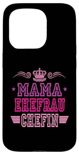 Beste Mama Ehefrau Chefin Lustig Muttertag Geschenkidee Frau Hülle für iPhone 15 Pro Beste Mama Ehefrau Chefin Lustig Muttertag Geschenkidee Frau Hülle für iPhone 15 Pro von Muttertagsgeschenk für Damen Geburtstagsgeschenk
