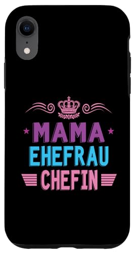 Beste Mama Ehefrau Chefin Lustig Muttertag Geschenkidee Frau Hülle für iPhone XR Beste Mama Ehefrau Chefin Lustig Muttertag Geschenkidee Frau Hülle für iPhone XR von Muttertagsgeschenk für Damen Geburtstagsgeschenk