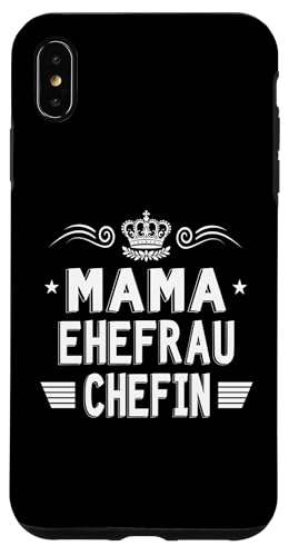 Beste Mama Ehefrau Chefin Lustig Muttertag Geschenkidee Frau Hülle für iPhone XS Max Beste Mama Ehefrau Chefin Lustig Muttertag Geschenkidee Frau Hülle für iPhone XS Max von Muttertagsgeschenk für Damen Geburtstagsgeschenk