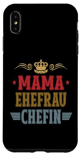 Beste Mama Ehefrau Chefin Lustig Muttertag Geschenkidee Frau Hülle für iPhone XS Max Beste Mama Ehefrau Chefin Lustig Muttertag Geschenkidee Frau Hülle für iPhone XS Max von Muttertagsgeschenk für Damen Geburtstagsgeschenk