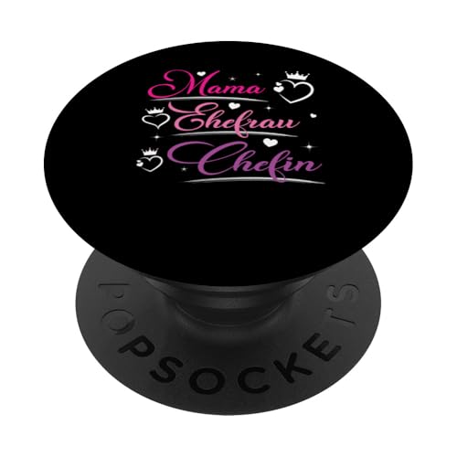 Beste Mama Ehefrau Chefin Lustig Muttertag Geschenkidee Frau PopSockets Klebender PopGrip Beste Mama Ehefrau Chefin Lustig Muttertag Geschenkidee Frau PopSockets Klebender PopGrip von Muttertagsgeschenk für Damen Geburtstagsgeschenk