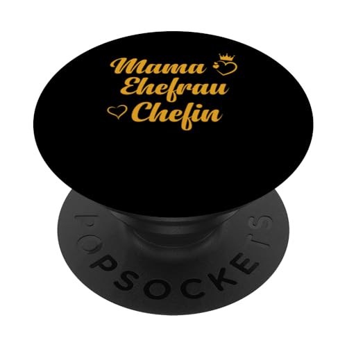 Beste Mama Ehefrau Chefin Lustig Muttertag Geschenkidee Frau PopSockets Klebender PopGrip Beste Mama Ehefrau Chefin Lustig Muttertag Geschenkidee Frau PopSockets Klebender PopGrip von Muttertagsgeschenk für Damen Geburtstagsgeschenk