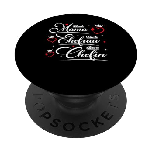 Beste Mama Ehefrau Chefin Lustig Muttertag Geschenkidee Frau PopSockets Klebender PopGrip Beste Mama Ehefrau Chefin Lustig Muttertag Geschenkidee Frau PopSockets Klebender PopGrip von Muttertagsgeschenk für Damen Geburtstagsgeschenk