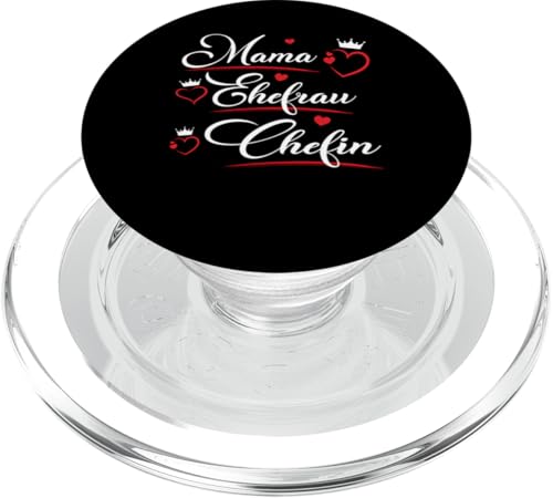 Beste Mama Ehefrau Chefin Lustig Muttertag Geschenkidee Frau PopSockets PopGrip für MagSafe Beste Mama Ehefrau Chefin Lustig Muttertag Geschenkidee Frau PopSockets PopGrip für MagSafe von Muttertagsgeschenk für Damen Geburtstagsgeschenk