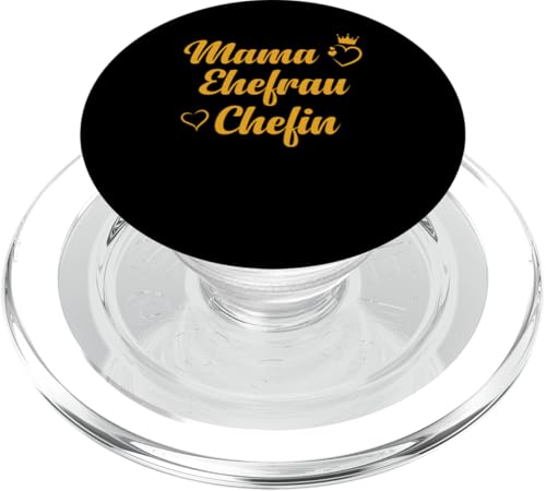 Beste Mama Ehefrau Chefin Lustig Muttertag Geschenkidee Frau PopSockets PopGrip für MagSafe Beste Mama Ehefrau Chefin Lustig Muttertag Geschenkidee Frau PopSockets PopGrip für MagSafe von Muttertagsgeschenk für Damen Geburtstagsgeschenk