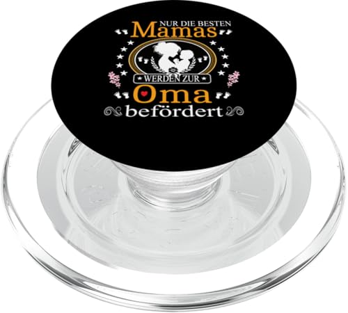 Mama Nur die Besten Mütter Werden Zur Oma Befördert Damen PopSockets PopGrip für MagSafe Mama Nur die Besten Mütter Werden Zur Oma Befördert Damen PopSockets PopGrip für MagSafe von Muttertagsgeschenk für Damen Geburtstagsgeschenk