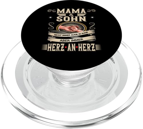 Mama und Sohn Muttertag Geburtstag Geschenkidee Partnerlook PopSockets PopGrip für MagSafe Mama und Sohn Muttertag Geburtstag Geschenkidee Partnerlook PopSockets PopGrip für MagSafe von Muttertagsgeschenk für Damen Geburtstagsgeschenk