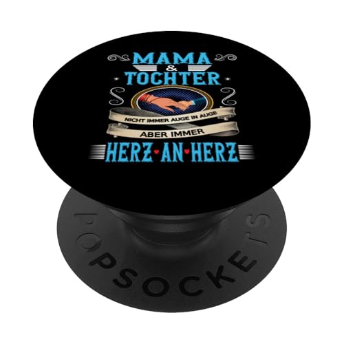 Mama & Tochter Muttertag Geburtstag Geschenkidee Partnerlook PopSockets Klebender PopGrip Mama & Tochter Muttertag Geburtstag Geschenkidee Partnerlook PopSockets Klebender PopGrip von Muttertagsgeschenk für Damen Geburtstagsgeschenk