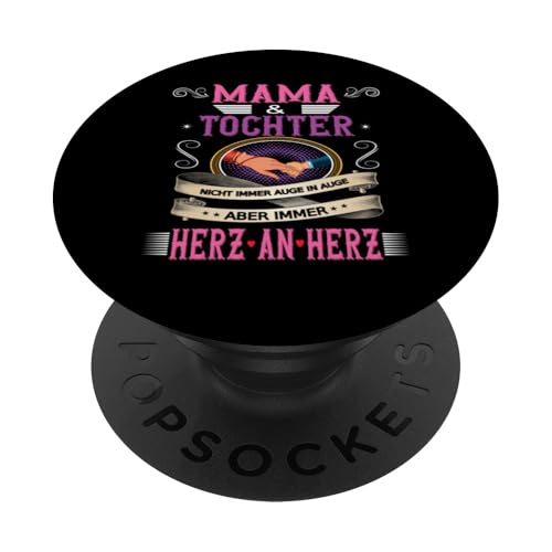 Mama & Tochter Muttertag Geburtstag Geschenkidee Partnerlook PopSockets Klebender PopGrip Mama & Tochter Muttertag Geburtstag Geschenkidee Partnerlook PopSockets Klebender PopGrip von Muttertagsgeschenk für Damen Geburtstagsgeschenk