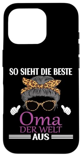 So sieht eine richtig coole Oma aus Lustig Muttertag Omi Hülle für iPhone 16 Pro So sieht eine richtig coole Oma aus Lustig Muttertag Omi Hülle für iPhone 16 Pro von Muttertagsgeschenk für Damen Oma Beste Oma