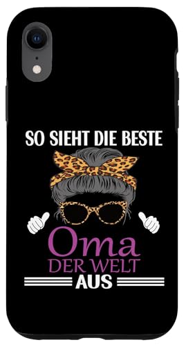 So sieht eine richtig coole Oma aus Lustig Muttertag Omi Hülle für iPhone XR So sieht eine richtig coole Oma aus Lustig Muttertag Omi Hülle für iPhone XR von Muttertagsgeschenk für Damen Oma Beste Oma