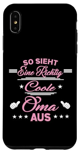 So sieht eine richtig coole Oma aus Lustig Muttertag Omi Hülle für iPhone XS Max So sieht eine richtig coole Oma aus Lustig Muttertag Omi Hülle für iPhone XS Max von Muttertagsgeschenk für Damen Oma Beste Oma