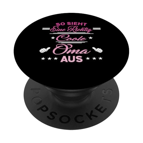 So sieht eine richtig coole Oma aus Lustig Muttertag Omi PopSockets Klebender PopGrip So sieht eine richtig coole Oma aus Lustig Muttertag Omi PopSockets Klebender PopGrip von Muttertagsgeschenk für Damen Oma Beste Oma