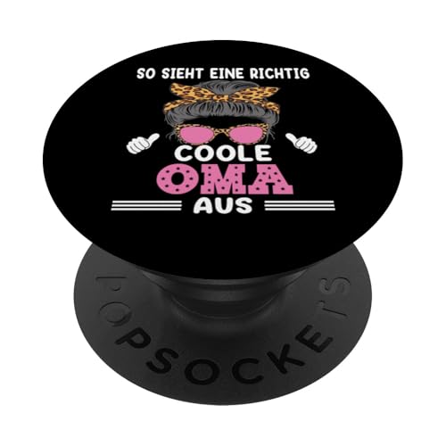 So sieht eine richtig coole Oma aus Lustig Muttertag Omi PopSockets Klebender PopGrip So sieht eine richtig coole Oma aus Lustig Muttertag Omi PopSockets Klebender PopGrip von Muttertagsgeschenk für Damen Oma Beste Oma