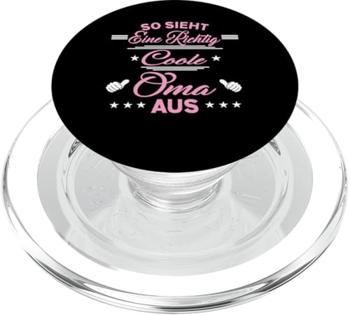 So sieht eine richtig coole Oma aus Lustig Muttertag Omi PopSockets PopGrip für MagSafe So sieht eine richtig coole Oma aus Lustig Muttertag Omi PopSockets PopGrip für MagSafe von Muttertagsgeschenk für Damen Oma Beste Oma