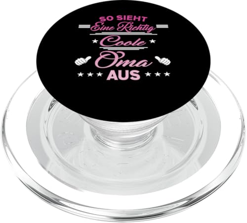 So sieht eine richtig coole Oma aus Lustig Muttertag Omi PopSockets PopGrip für MagSafe So sieht eine richtig coole Oma aus Lustig Muttertag Omi PopSockets PopGrip für MagSafe von Muttertagsgeschenk für Damen Oma Beste Oma
