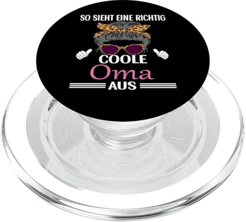 So sieht eine richtig coole Oma aus Lustig Muttertag Omi PopSockets PopGrip für MagSafe So sieht eine richtig coole Oma aus Lustig Muttertag Omi PopSockets PopGrip für MagSafe von Muttertagsgeschenk für Damen Oma Beste Oma