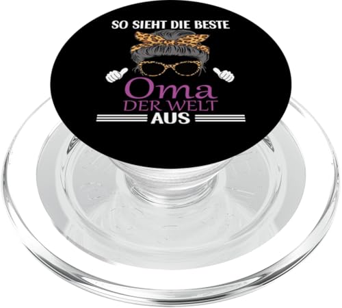 So sieht eine richtig coole Oma aus Lustig Muttertag Omi PopSockets PopGrip für MagSafe So sieht eine richtig coole Oma aus Lustig Muttertag Omi PopSockets PopGrip für MagSafe von Muttertagsgeschenk für Damen Oma Beste Oma