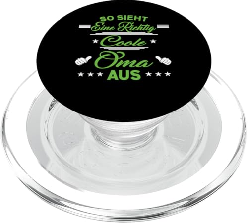 So sieht eine richtig coole Oma aus Lustig Muttertag Omi PopSockets PopGrip für MagSafe So sieht eine richtig coole Oma aus Lustig Muttertag Omi PopSockets PopGrip für MagSafe von Muttertagsgeschenk für Damen Oma Beste Oma
