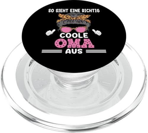So sieht eine richtig coole Oma aus Lustig Muttertag Omi PopSockets PopGrip für MagSafe So sieht eine richtig coole Oma aus Lustig Muttertag Omi PopSockets PopGrip für MagSafe von Muttertagsgeschenk für Damen Oma Beste Oma