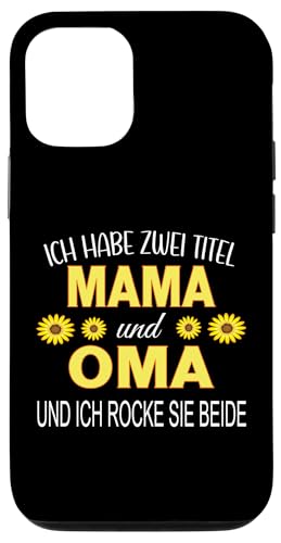 Ich Habe Zwei Titel Mama & Oma Muttertag Oma Geschenk Spruch Hülle für iPhone 12/12 Pro Ich Habe Zwei Titel Mama & Oma Muttertag Oma Geschenk Spruch Hülle für iPhone 12/12 Pro von Muttertagsgeschenk für Oma Mama Muttertag Blumen