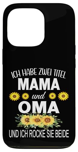 Ich Habe Zwei Titel Mama & Oma Muttertag Oma Geschenk Spruch Hülle für iPhone 13 Pro Ich Habe Zwei Titel Mama & Oma Muttertag Oma Geschenk Spruch Hülle für iPhone 13 Pro von Muttertagsgeschenk für Oma Mama Muttertag Blumen