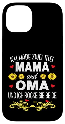 Ich Habe Zwei Titel Mama & Oma Muttertag Oma Geschenk Spruch Hülle für iPhone 14 Ich Habe Zwei Titel Mama & Oma Muttertag Oma Geschenk Spruch Hülle für iPhone 14 von Muttertagsgeschenk für Oma Mama Muttertag Blumen