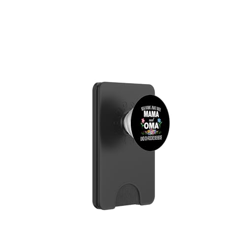 Ich Habe Zwei Titel Mama & Oma Muttertag Oma Geschenk Spruch PopSockets PopWallet für MagSafe Ich Habe Zwei Titel Mama & Oma Muttertag Oma Geschenk Spruch PopSockets PopWallet für MagSafe von Muttertagsgeschenk für Oma Mama Muttertag Blumen