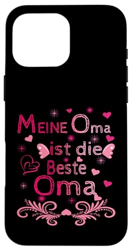 Meine Mama ist die Beste Mutti Muttertag Oma Geschenk Spruch Hülle für iPhone 16 Pro Max Meine Mama ist die Beste Mutti Muttertag Oma Geschenk Spruch Hülle für iPhone 16 Pro Max von Muttertagsgeschenk für Oma Mama Muttertag Blumen