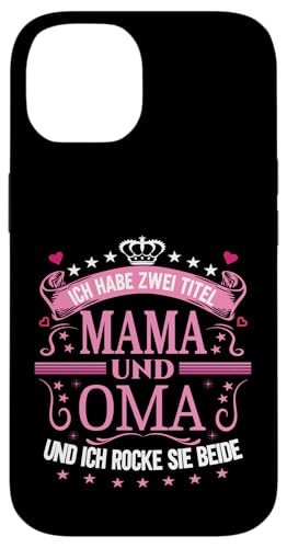 Ich Habe Zwei Titel Mama & Oma Muttertag Spruch Geburtstag Hülle für iPhone 14 Ich Habe Zwei Titel Mama & Oma Muttertag Spruch Geburtstag Hülle für iPhone 14 von Muttertagsgeschenk für Oma & Mama Muttertag Blumen