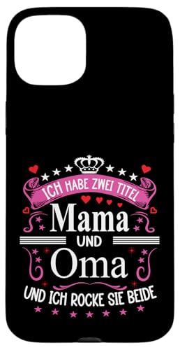 Ich Habe Zwei Titel Mama & Oma Muttertag Spruch Geburtstag Hülle für iPhone 15 Plus Ich Habe Zwei Titel Mama & Oma Muttertag Spruch Geburtstag Hülle für iPhone 15 Plus von Muttertagsgeschenk für Oma & Mama Muttertag Blumen
