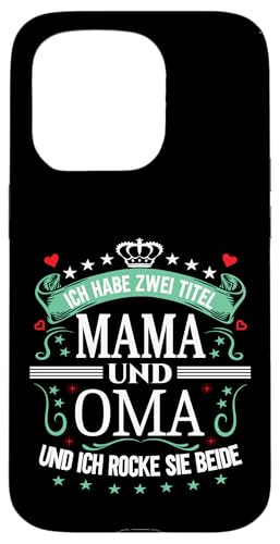 Ich Habe Zwei Titel Mama & Oma Muttertag Spruch Geburtstag Hülle für iPhone 15 Pro Ich Habe Zwei Titel Mama & Oma Muttertag Spruch Geburtstag Hülle für iPhone 15 Pro von Muttertagsgeschenk für Oma & Mama Muttertag Blumen