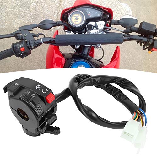 Lenkerschalter 22mm 9 Pins 8 Drähte Passstartknopf Kill Schalter Blinkerschalter für 200ccm 250ccm Dirt Quad Bike Motorrad ATV popular von Mutuer