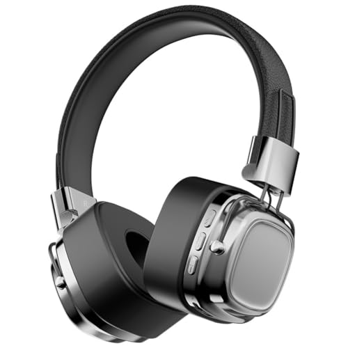Muuoeou Bluetooth 5.3 Retro-Headset mit Kabellosem Headset, Kopfhörer mit Starkem Bass, Mobiles Computer-Multifunktions-Headset, Langlebig, Einfach zu Bedienen B Muuoeou Bluetooth 5.3 Retro-Headset mit Kabellosem Headset, Kopfhörer mit Starkem Bass, Mobiles Computer-Multifunktions-Headset, Langlebig, Einfach zu Bedienen B von Muuoeou