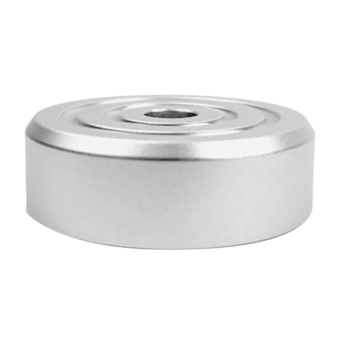Muuoeou Schallplattengewicht-Stabilisator, Ausbalancierte Klemme für Plattenspieler, LP-Plattenspieler-Zubehör, Silberfarben Muuoeou Schallplattengewicht-Stabilisator, Ausbalancierte Klemme für Plattenspieler, LP-Plattenspieler-Zubehör, Silberfarben von Muuoeou