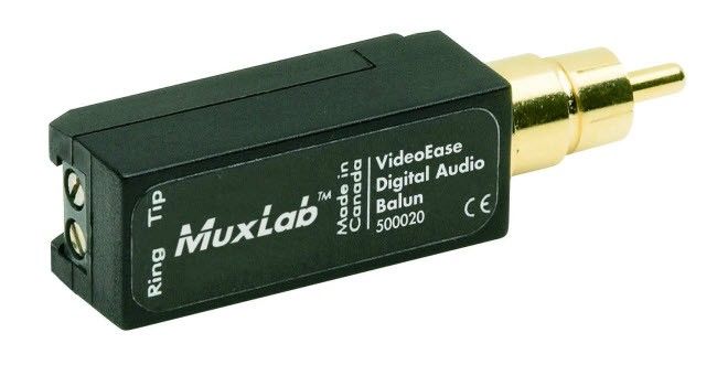 MuxLab MU 500020 - Audio Balun MuxLab MU 500020 - Audio Balun von MuxLab