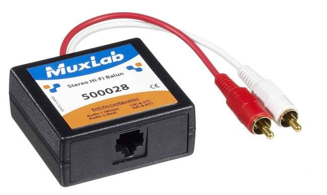 MuxLab Stereo MU 500028 - Audio Balun von MuxLab