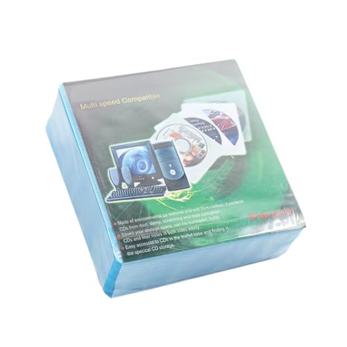 Muyilanc 100 PCs Dual-Sided CD/DVD-Sammlung Set Scratch- Staubdichter Speicher Farter CD-Schlitzbeutel C C. Muyilanc 100 PCs Dual-Sided CD/DVD-Sammlung Set Scratch- Staubdichter Speicher Farter CD-Schlitzbeutel C C. von Muyilanc