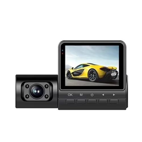 Muyilanc 1080P Hd-Kamera Dashcam für Auto-Videorecorder, Automatische Nachtsicht, Wdr, 24-Stunden-Parkmodus, Loop-Aufnahme, 3 Dashcams Muyilanc 1080P Hd-Kamera Dashcam für Auto-Videorecorder, Automatische Nachtsicht, Wdr, 24-Stunden-Parkmodus, Loop-Aufnahme, 3 Dashcams von Muyilanc