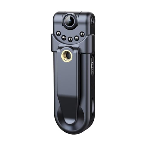 Muyilanc 1080P-Kamera mit Rückseitigem Clip, Tragbarer Digitaler Videorecorder, Polizei-Bodycam, Infrarot-Nachtsicht, Kleiner Fahrrad-Camcorder Muyilanc 1080P-Kamera mit Rückseitigem Clip, Tragbarer Digitaler Videorecorder, Polizei-Bodycam, Infrarot-Nachtsicht, Kleiner Fahrrad-Camcorder von Muyilanc