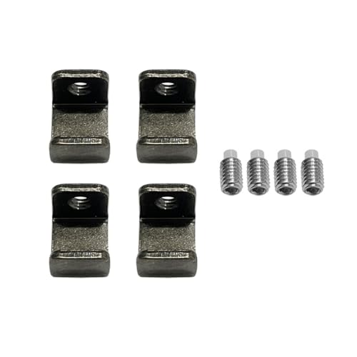 Muyilanc 4 STK. Fixierclips für 3D-Drucker-Heizbett für Gitterglasplattform. Unverzichtbares Zubehör für Ihren Drucker. von Muyilanc