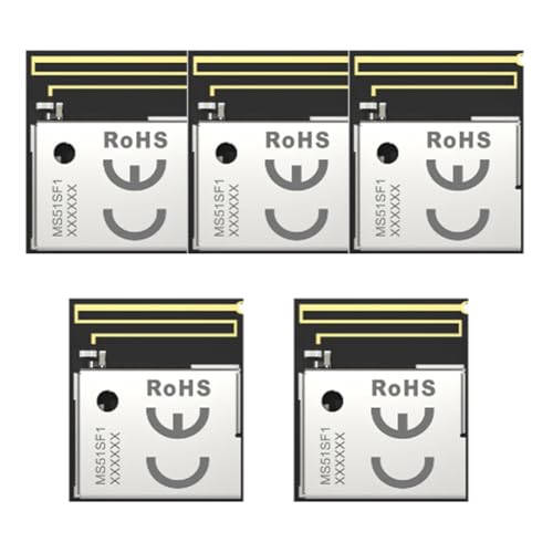 Muyilanc 5 PCS Einzigartiges, Kleines Bluetooth-, Geringer Verbrauch, Bluetooth 5.2 MS51SF11 NRF52833 PCB-Antenne, Umweltfreundlich, Langlebig, Einfache Installation Muyilanc 5 PCS Einzigartiges, Kleines Bluetooth-, Geringer Verbrauch, Bluetooth 5.2 MS51SF11 NRF52833 PCB-Antenne, Umweltfreundlich, Langlebig, Einfache Installation von Muyilanc